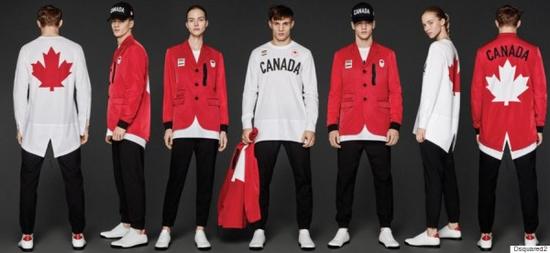 加拿大2016奧運(yùn)會(huì)隊(duì)服曝光