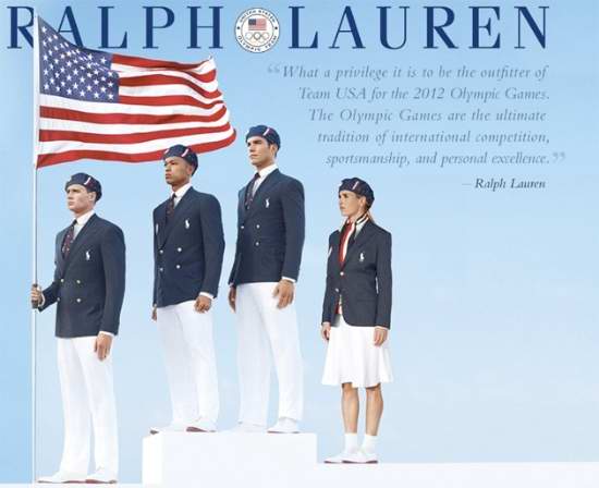 Ralph Lauren為美國國家隊(duì)設(shè)計(jì)奧運(yùn)隊(duì)服