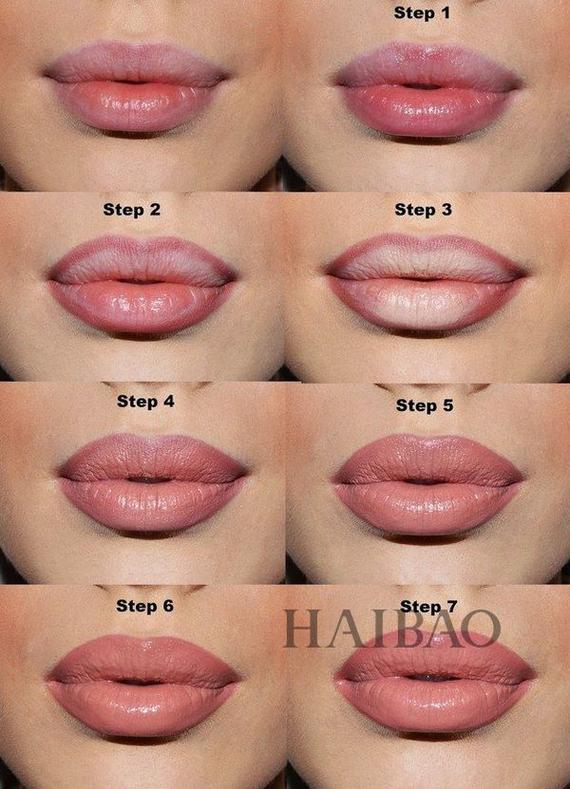 時(shí)髦3D立體唇妝