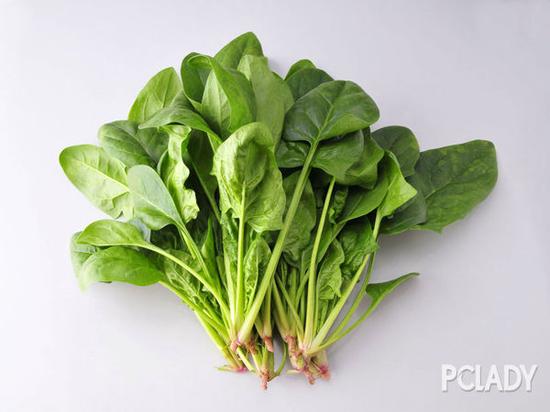 菠菜等綠色蔬菜