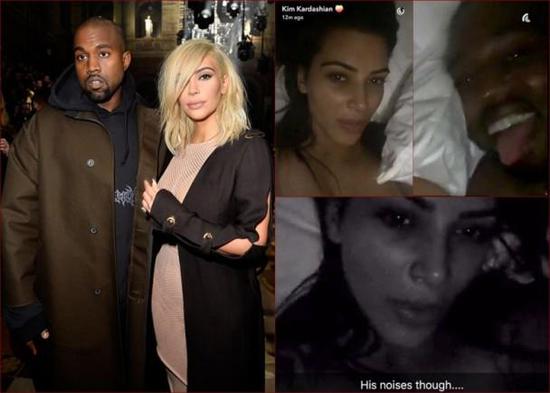 卡戴珊曬與老公床照