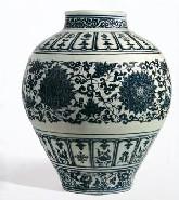 宣德青花龍紋罐率先破億元