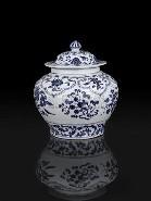 宣德青花龍紋罐率先破億元