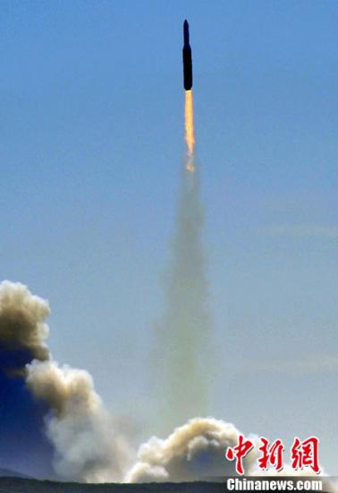 資料圖：美國發(fā)射間諜衛(wèi)星。