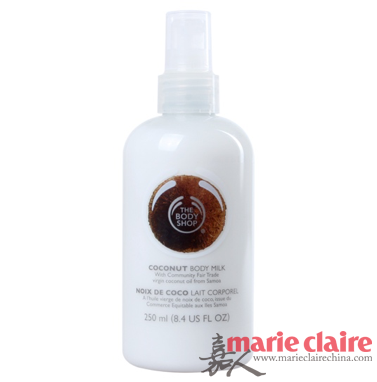 The body shop 椰子身體乳