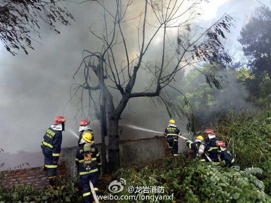 火災(zāi)現(xiàn)場