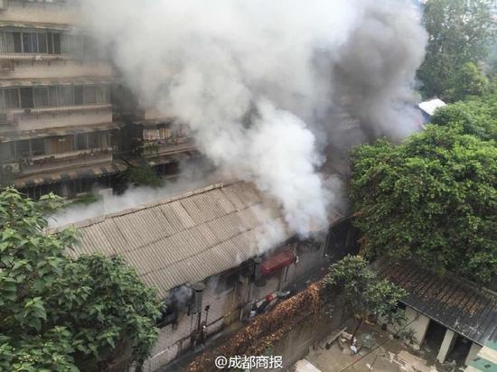 火災(zāi)現(xiàn)場(chǎng)