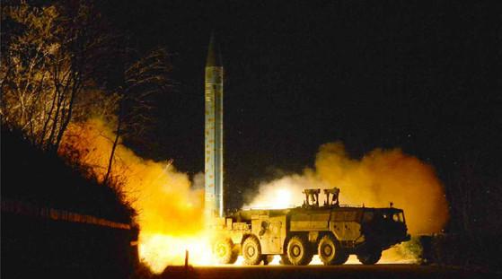 朝鮮今晨疑似發(fā)射舞水端中程導(dǎo)彈 飛越日本海時失敗