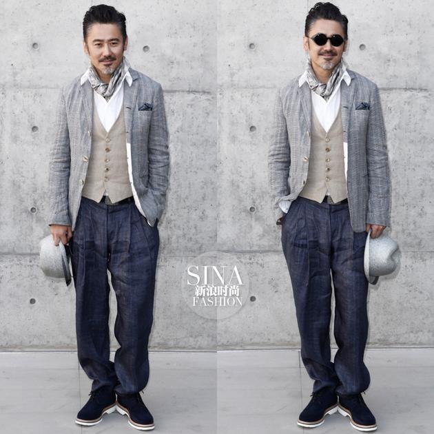 2013年6月出席Armani大秀時的吳秀波