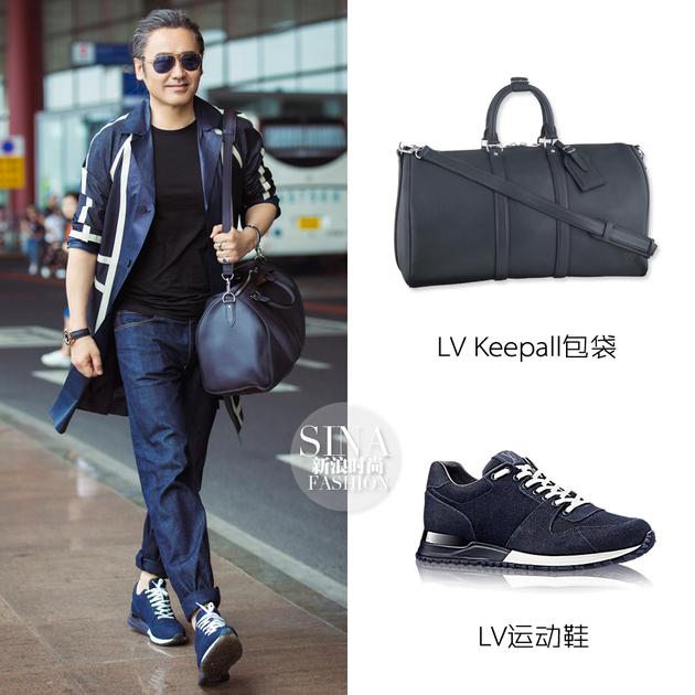 吳秀波啟程巴黎機場look單品細節(jié)