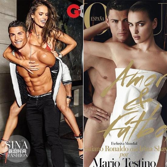 C羅拍攝時尚大片