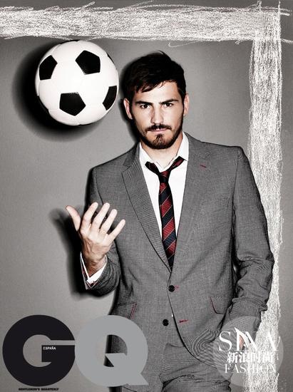 卡西利亞斯登上《GQ》封面