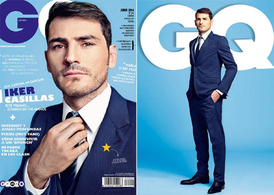 卡西利亞斯登上GQ封面
