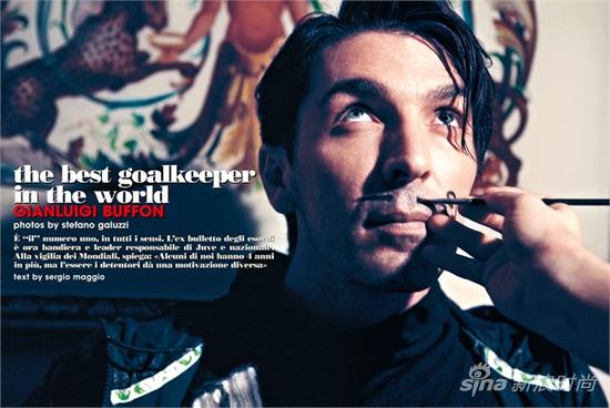 布馮為意大利版VOGUE拍攝封面