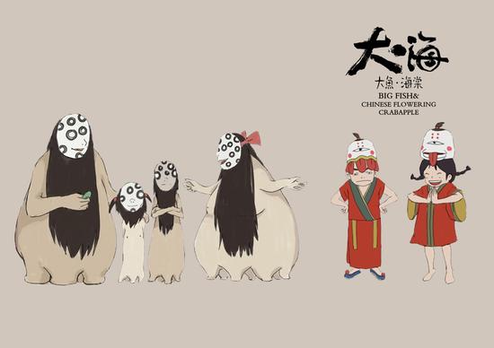 人物設(shè)計(jì)中偏愛(ài)“紅配綠”的搭配