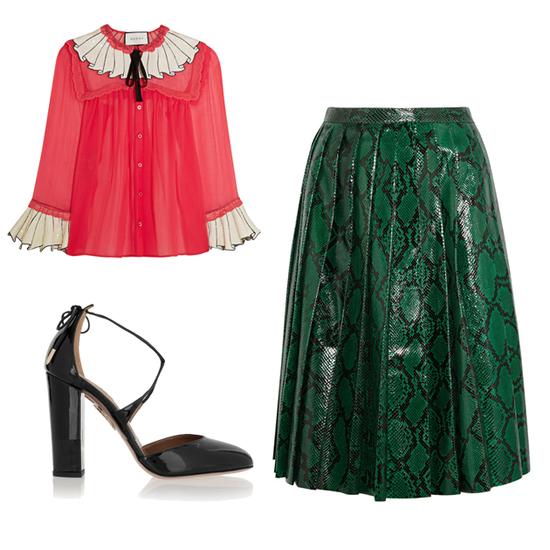 紅配綠的經(jīng)典搭配