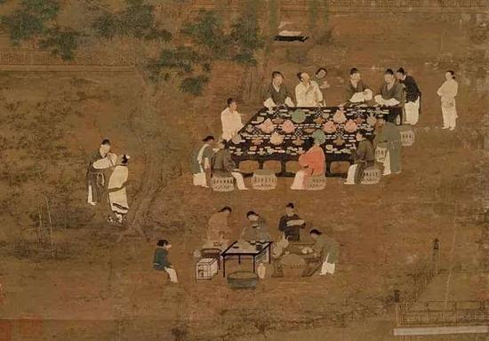 宋徽宗趙佶[文會(huì)圖部分]