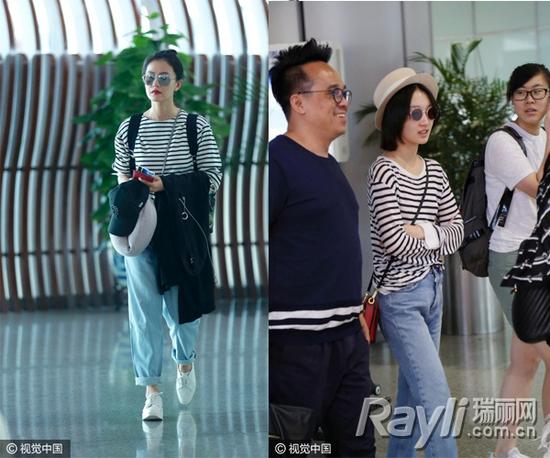 左：高圓圓 右：周冬雨