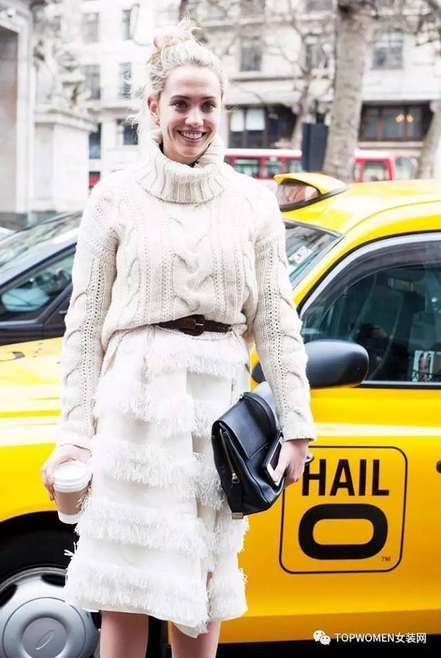 變身精致有品味女王，全白造型打造冬日女神范！