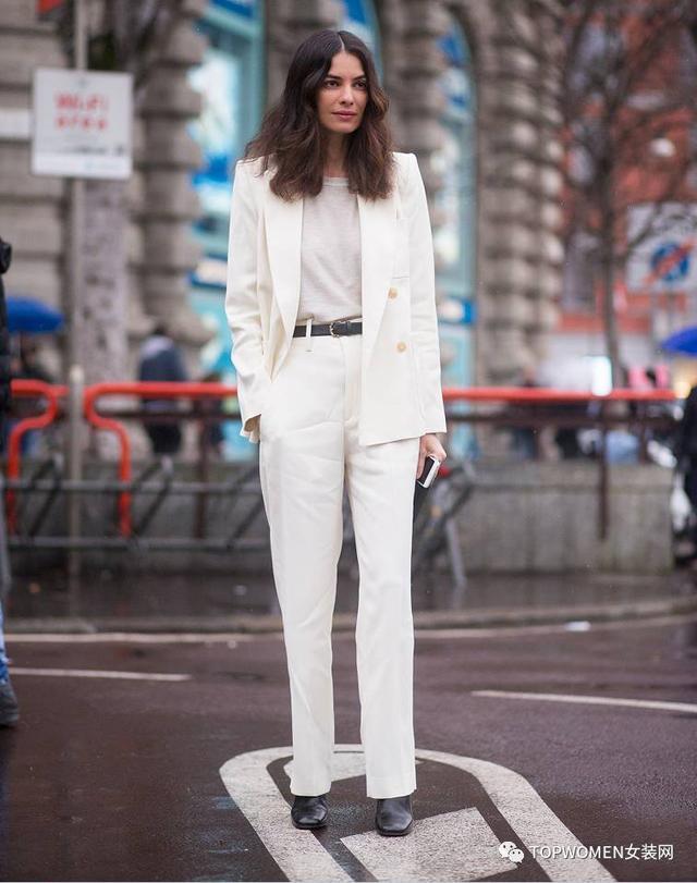 變身精致有品味女王，全白造型打造冬日女神范！