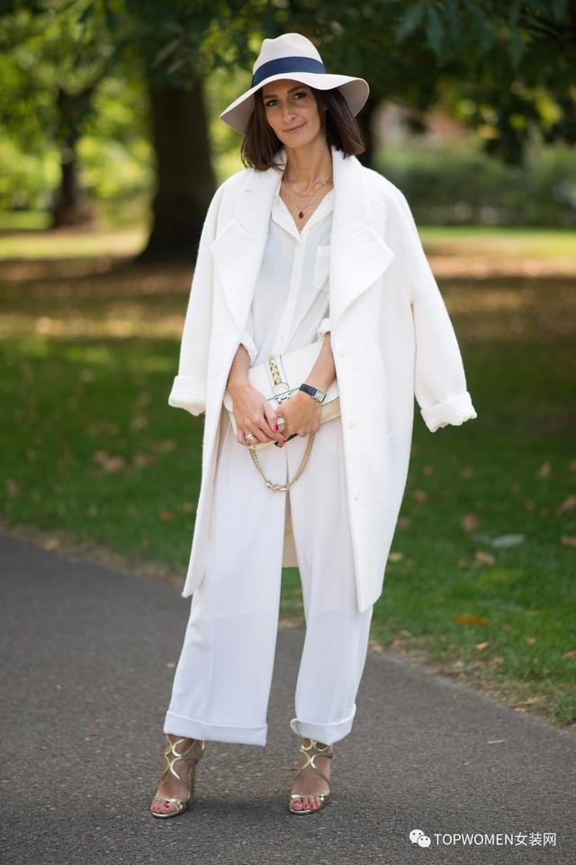變身精致有品味女王，全白造型打造冬日女神范！