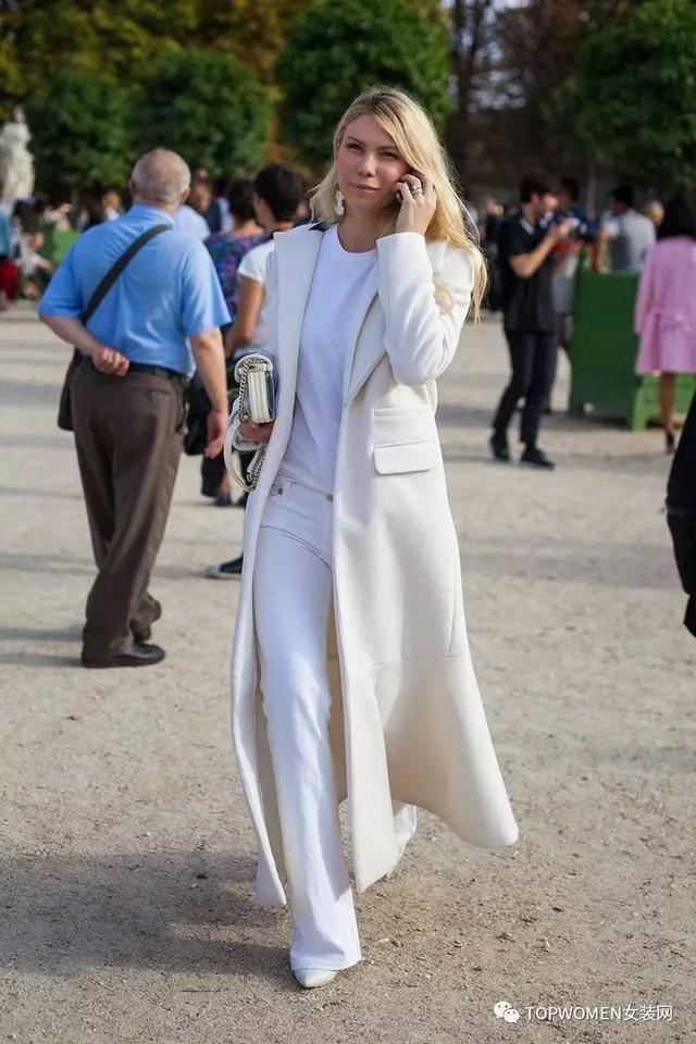 變身精致有品味女王，全白造型打造冬日女神范！