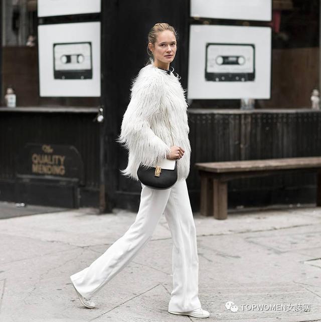 變身精致有品味女王，全白造型打造冬日女神范！