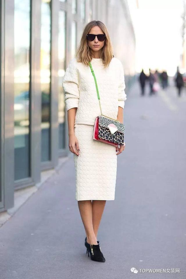 變身精致有品味女王，全白造型打造冬日女神范！