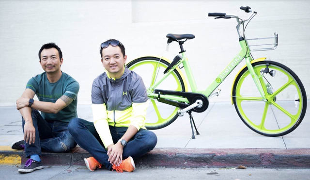 這兩位中國人將中國共享單車模式“騎進”美國