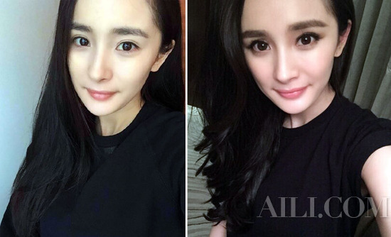 大冪冪即使素顏也美膩啊!肌膚好到發(fā)光!