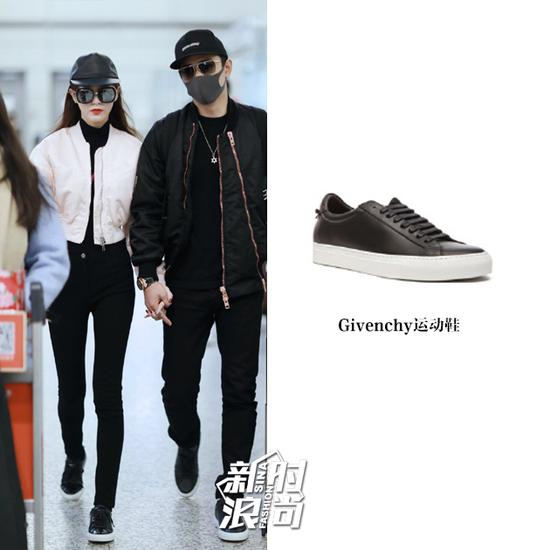 唐嫣亮相機(jī)場