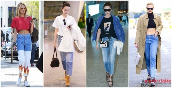 江疏影王鷗都愛(ài)穿超美的拼接款式