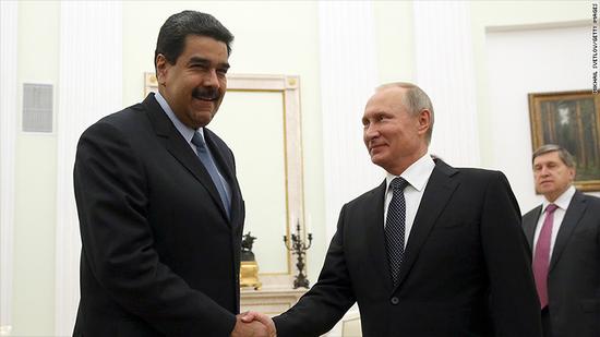 委內(nèi)瑞拉總統(tǒng)馬杜羅與俄羅斯總統(tǒng)普京.jpg