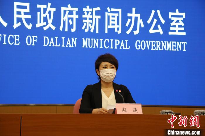 圖為大連市衛(wèi)生健康委副主任趙連。楊毅 攝