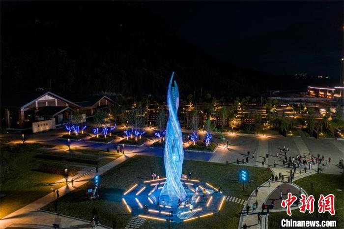 閬中新地標。閬中市委宣傳部供圖 閬中市委宣傳部供圖 攝