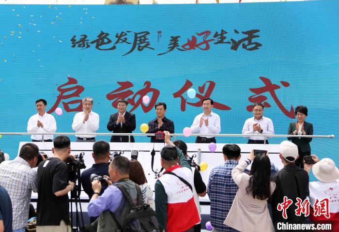 5月19日，2021“中國旅游日”山東省暨濟南市分會場活動在濟南正式啟動。沙見龍 攝