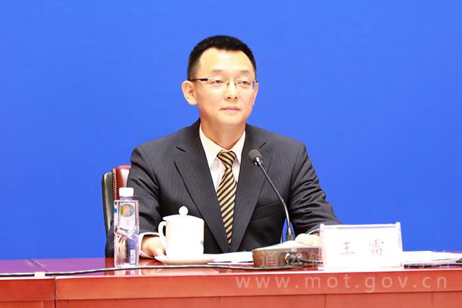 交通運(yùn)輸部救助打撈局局長王雷。交通運(yùn)輸部供圖