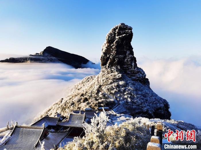 資料圖：梵凈山雪景。邱勇 攝