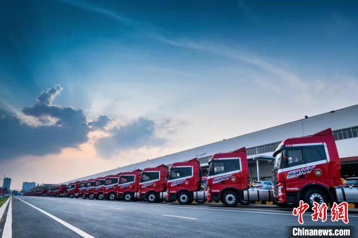 三一重工生產(chǎn)的工程機(jī)械產(chǎn)品。三一供圖