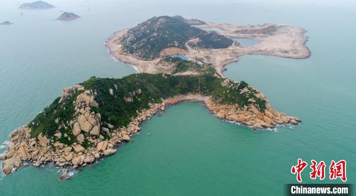 正在進行保護開發(fā)的三角島 廣東省自然資源廳 供圖